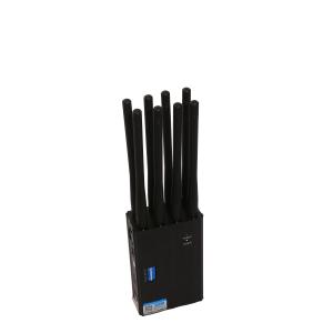 8 frequency band handheld mobile phone signal masker GSM DCS 3G 4G mobile phone