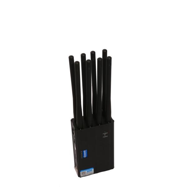 8 frequency band handheld mobile phone signal masker GSM DCS 3G 4G mobile phone