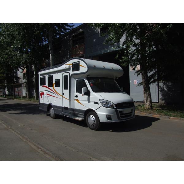 Quality Multifunction EuroIII Motor Home Caravan Camper Van With Bathroom wholesale