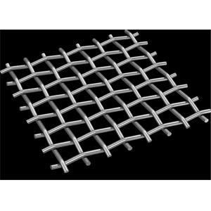 SS304 316 Stainless Steel Crimped Wire Mesh Vibrating Screen Mesh