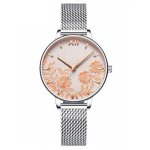 Vintage Alloy Quartz Wrist Watch Minimalist Chronograph Multipattern Multiusage