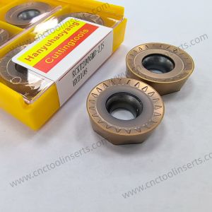 China CNC Milling Insert, Carbide Substrate, PVD Coating HYB108, Model RCKT2006MO-ZJS  - Capable of machining titanium alloys, nickel-based alloys, tool steels, and hardened steels over 55 HRC on sale