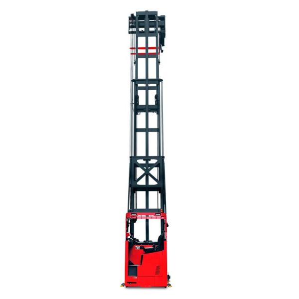 Quality Seated type 1.5t electric 3-way pallet stacker with lithium battery optional for Narrow Aisle and Cold Storage Use wholesale