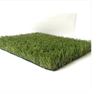 Cheap 35mm Synthetic Artificiel Green Grass Carpet W Shaped Monofilament PE for sale