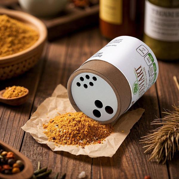 Quality Eco-friendly Spice Paper Tube Packaging For Food Grade Tea Package Custom Size FDA-SGS ISO9001 Certified wholesale