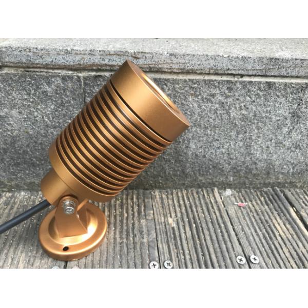 COB 1 x 12W LED Landscape Spotlight With 6060 Aluminum +ABS Material