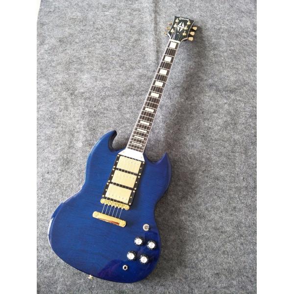 Quality Gibson custom 2018 SG custom Figured TOP 3-pickup Electric Guitar wholesale