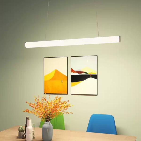 Quality Hoisting Circle Diameter Round Led Extrusion Aluminum Channel With PC Cover wholesale