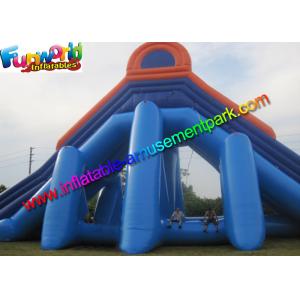 Commercial Gaint Inflatable Slip N Slide Plato 0.55 mm PVC Tarpaulin