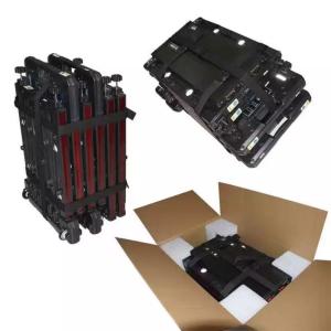 7 Inch Touch Screen Portable Walk Through Metal Detector 24 Alarm Zones