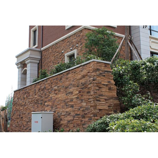 Lightweight Cultured Stone Brick Wall Cladding AAA Grade