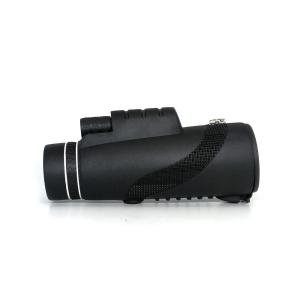 Low Light Vision Compass Monocular Telescope 12x50 40x60 for Bird Watching