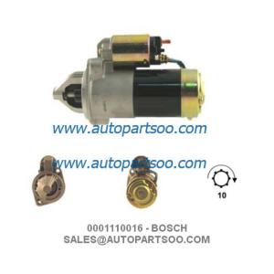 0001107037 0001107048 - BOSCH Starter Motor 12V 1.4KW 9T