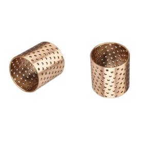 Crane Bronze Bushing Lubrication Pockets CuSn8 Material Inside Diameter 80mm