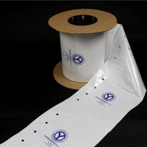 LDPE Plastic Single Side Opening Pre Opened Perforated Bags