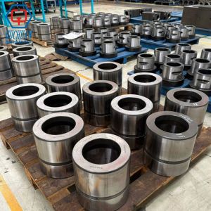 China Outer Bush Lower Bush Front Cover For SB40 Hydraulic Hammer Rock Road Breaker Apply To 4-7 Ton Excavator Breaker Parts on sale