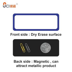 Printable Reusable Magnetic Dry Erase Labels Removable Whiteboard Label Magnets