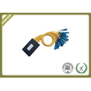 ABS Cassette Type 1x32 Optic Fiber PLC Splitter Module With SC / UPC Connector
