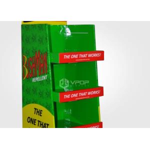 Easy Assembling Cardboard Floor Displays Economical Foldable For Supermarket