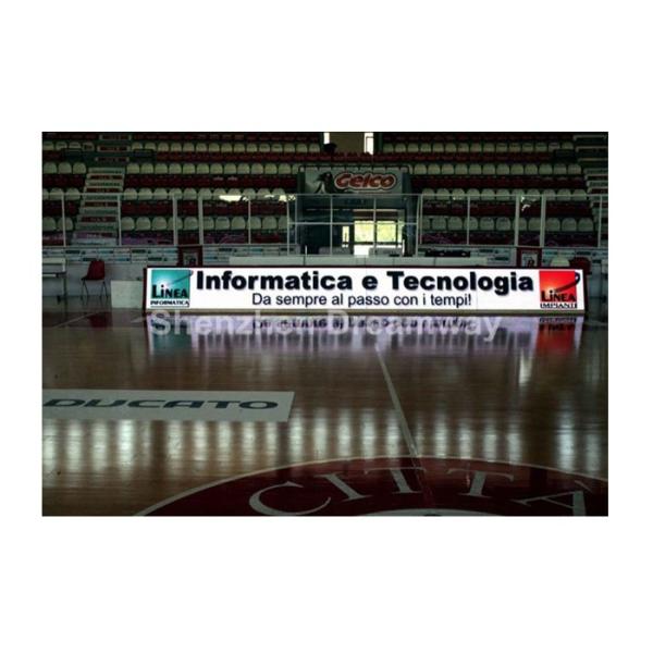 PH10 1R1G1B Perimeter LED Display Screen With video processor , Surrounding