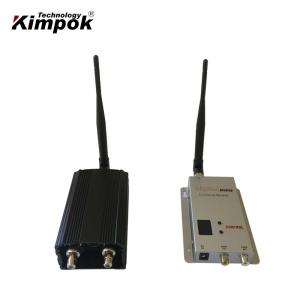 8 Channels 1.2Ghz Long Range Analogue Wireless Video Transmitter with 5 Watt RF Power Up to 100km LOS from Air to Ground