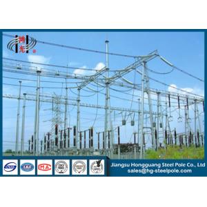 Electrical Substation Industry Power Substation Steel Structures Q235 , Q345