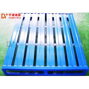 Heavy Duty Stacking Rack System Durable Storage Steel Metal Stackable Pallet