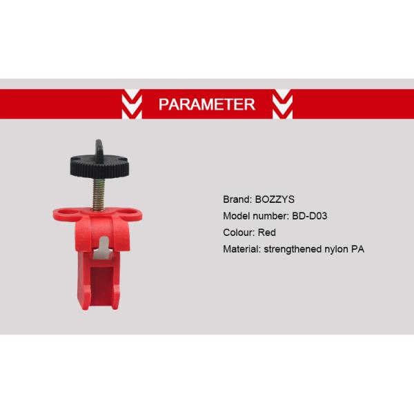 BOSHI China Factory Miniature Multipole Red Circuit Breaker Lockout