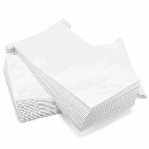 Disposable Plain Paper Air Sickness Bag For Taxi Barf Vomit Puke