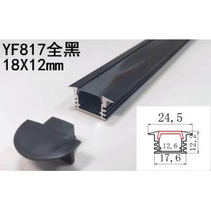 Triangle 20mm 6063 AL Black Diffuser Aluminum Profile