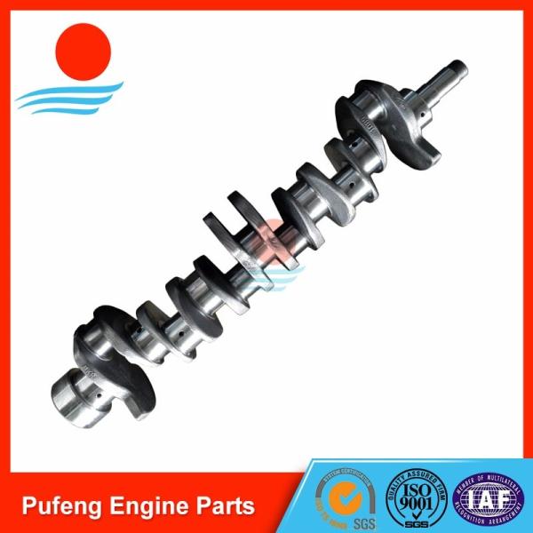 ISUZU crankshaft supplier, high quality 6BD1 Crankshaft 1123104370 for forklift