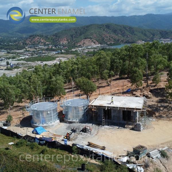 Quality Galvanized Steel Tank for Emergency Fire Water: A Durable and Rust-Resistant Solution for Critical Fire Reserves wholesale