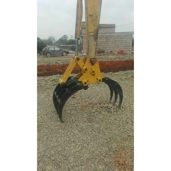 Quality Hydraulic Rotating Wood Grapple Excavator Grab Bucket For CX235 CX240 Scrap Attachments Digger wholesale