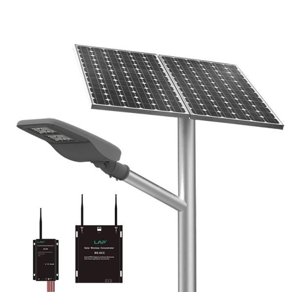 Quality PIR Sensor 12000lm 300W Solar Energy Street Light wholesale