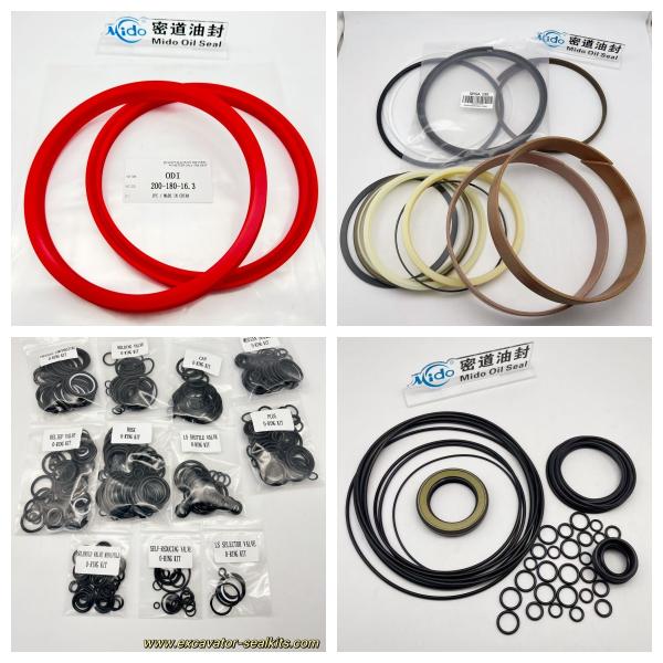 707-99-36630 707-99-36660 PC60-7 4D102 Excavator High Temperature Resistance Hydraulic Cylinder Seal Kit