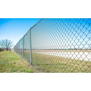 PVC Diamond Mesh Garden Chain Link Fence 40mmx40mm