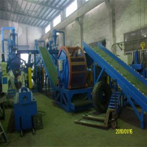 Automated Rubber Powder Production Line 3000kg/H Tyre Recycling Equipment