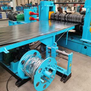 Cheap Galvanized Steel Sheet Slitting Machine Cutting With PLC Control System 3phase for sale