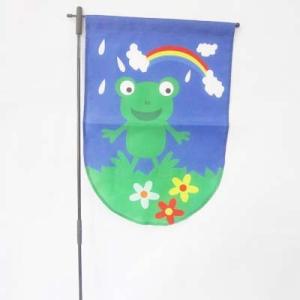 Cheap Spring Garden Flag Frog for sale