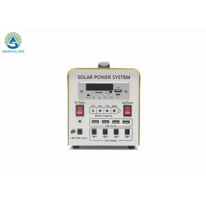 300W Portable Solar Lighting System with Bulb Charging Phone Power Station