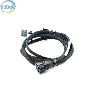 China 30AWG-24AWG Electronic Wire Harness TE 206485-1 Connector To Molex 0022552202 Cable on sale