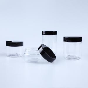 Customized Clear Plastic Cosmetic Containers With Optional Logo