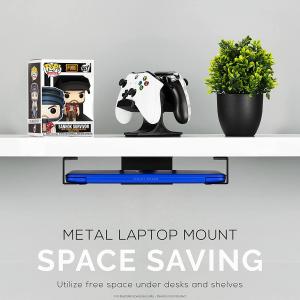 Convenient Under Desk Laptop Keyboard Mount with Single-side Bracket and Powder