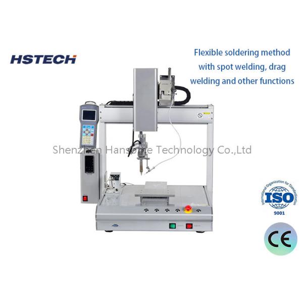 Quality High Precision Soldering Machine with Automatic Cleaning and Iron Head Alignment wholesale
