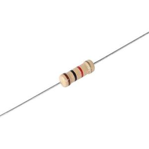 0.125W 0.25W 0.5W 1W Carbon Film Resistor 1Ω~10MΩ Fixed CFR Resistor