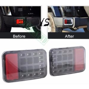 Led Rear Bumper Light Fog Parking Light Reverse Brake Light Rear Bumper Lamp For