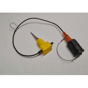 Low Frequency Vertical Geophone 14Hz Waterproof Land Case Steel Spike