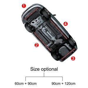 Automotive LED Interior Lights Multi Color Remote Control Flexible ABS 12V Car