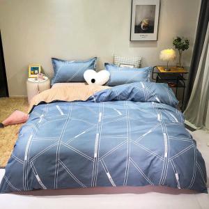 130 * 70 Fabric Density Bedding Set with Geometric Pattern and Customized Design