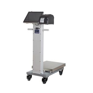 Cheap 150kg Move Touch Screen Software Printing Function Smart PC Scale with LCD Display for sale